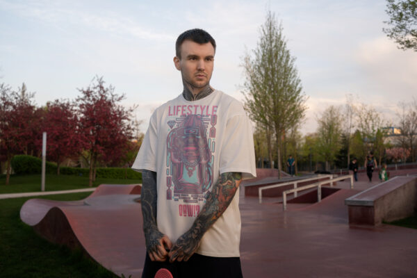 Camiseta OAW!? Oversized Masculina